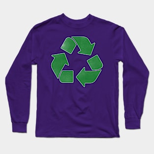 recycle distressed Long Sleeve T-Shirt